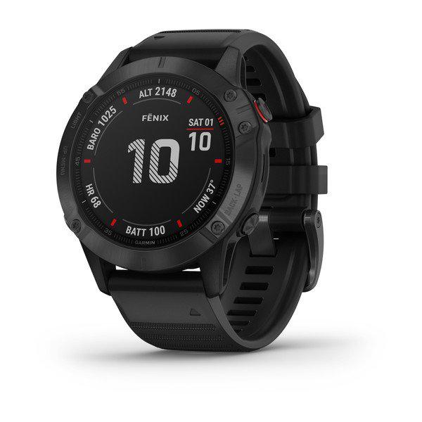 Ceas Smartwatch Garmin Fenix 6 PRO, GPS, Slate Gray w/Black
