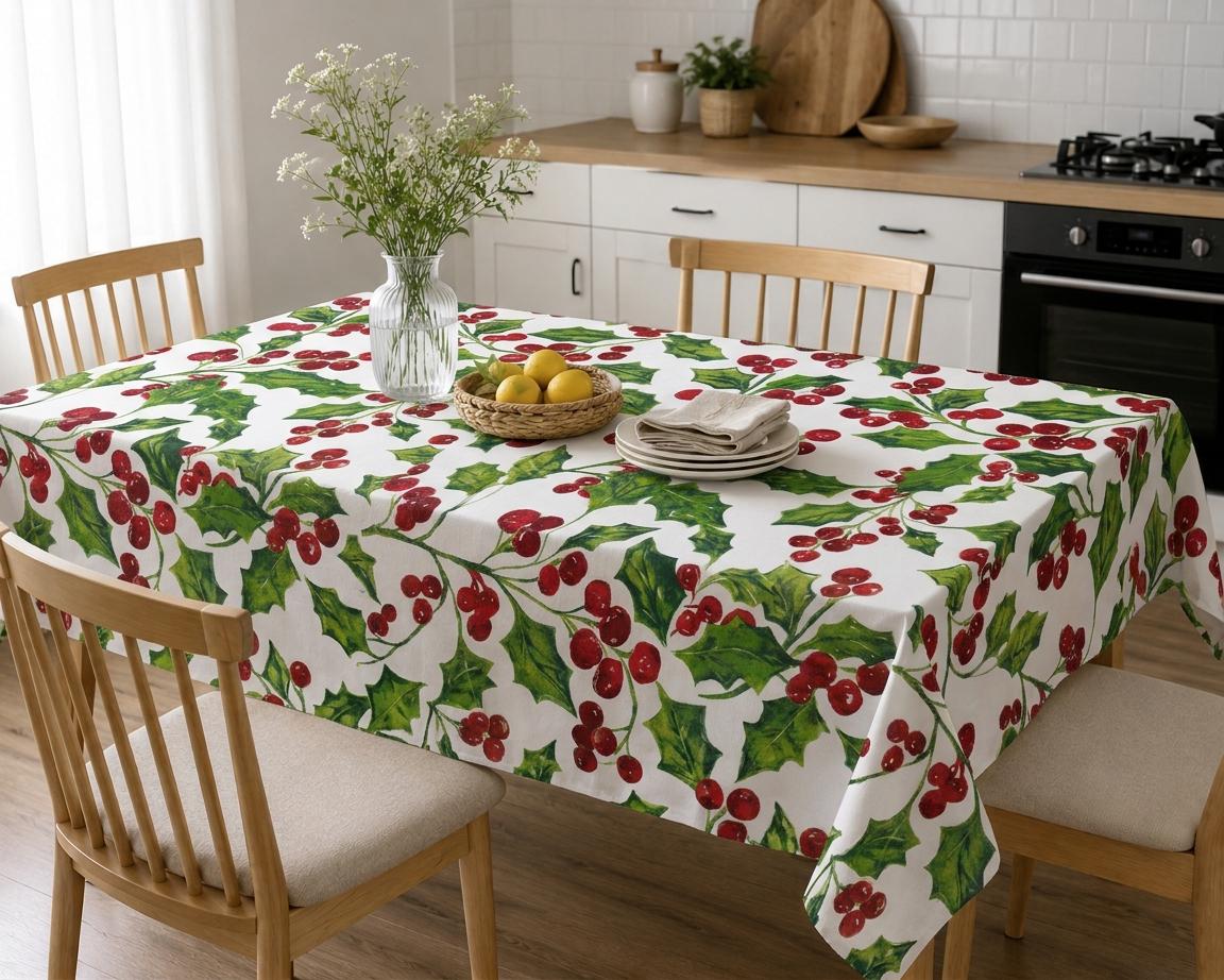 Fata de masa Ilex 140X120 cm, PEVA