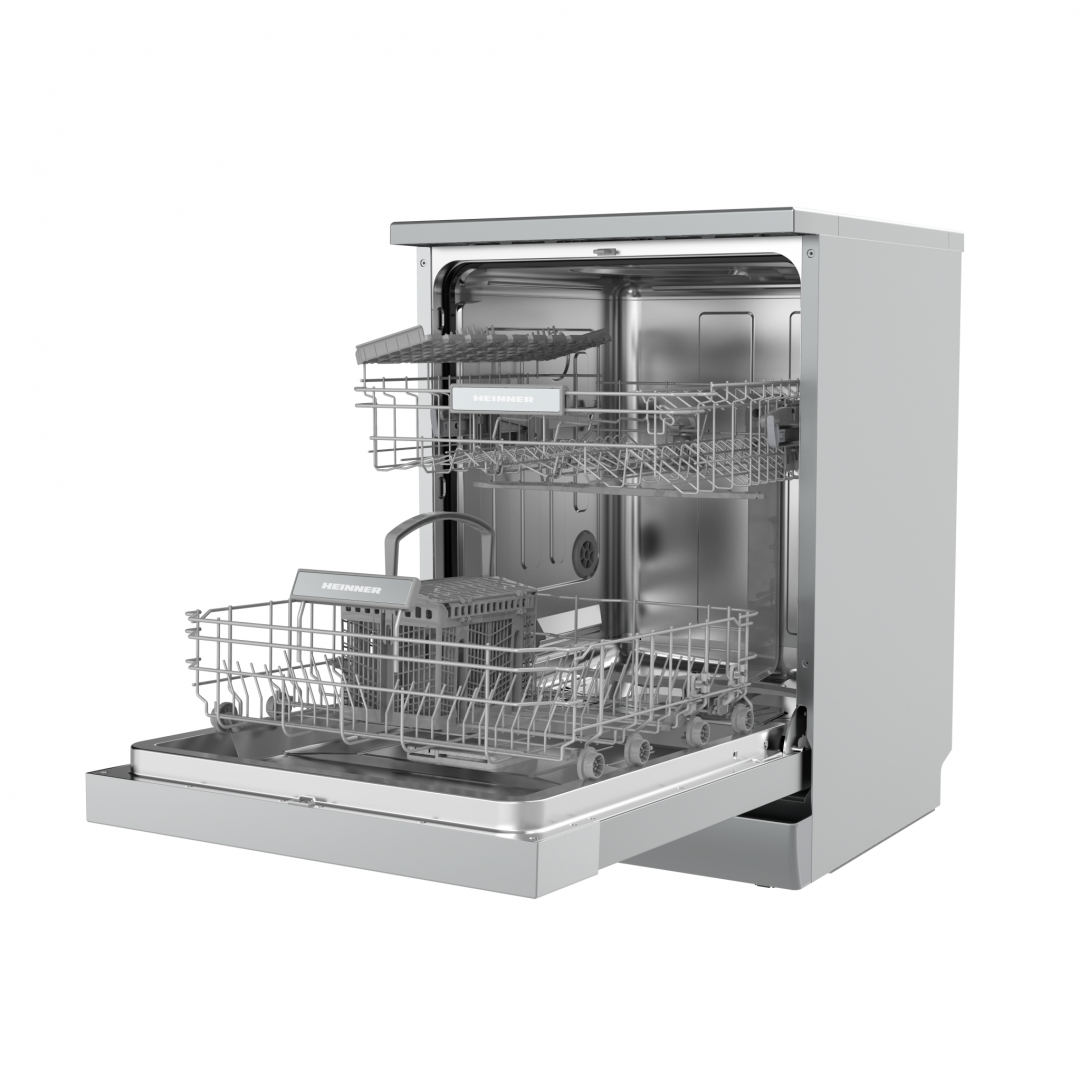 MASINA DE SPALAT VASE HEINNER HDW-FSM60514WE++ - imagine 4