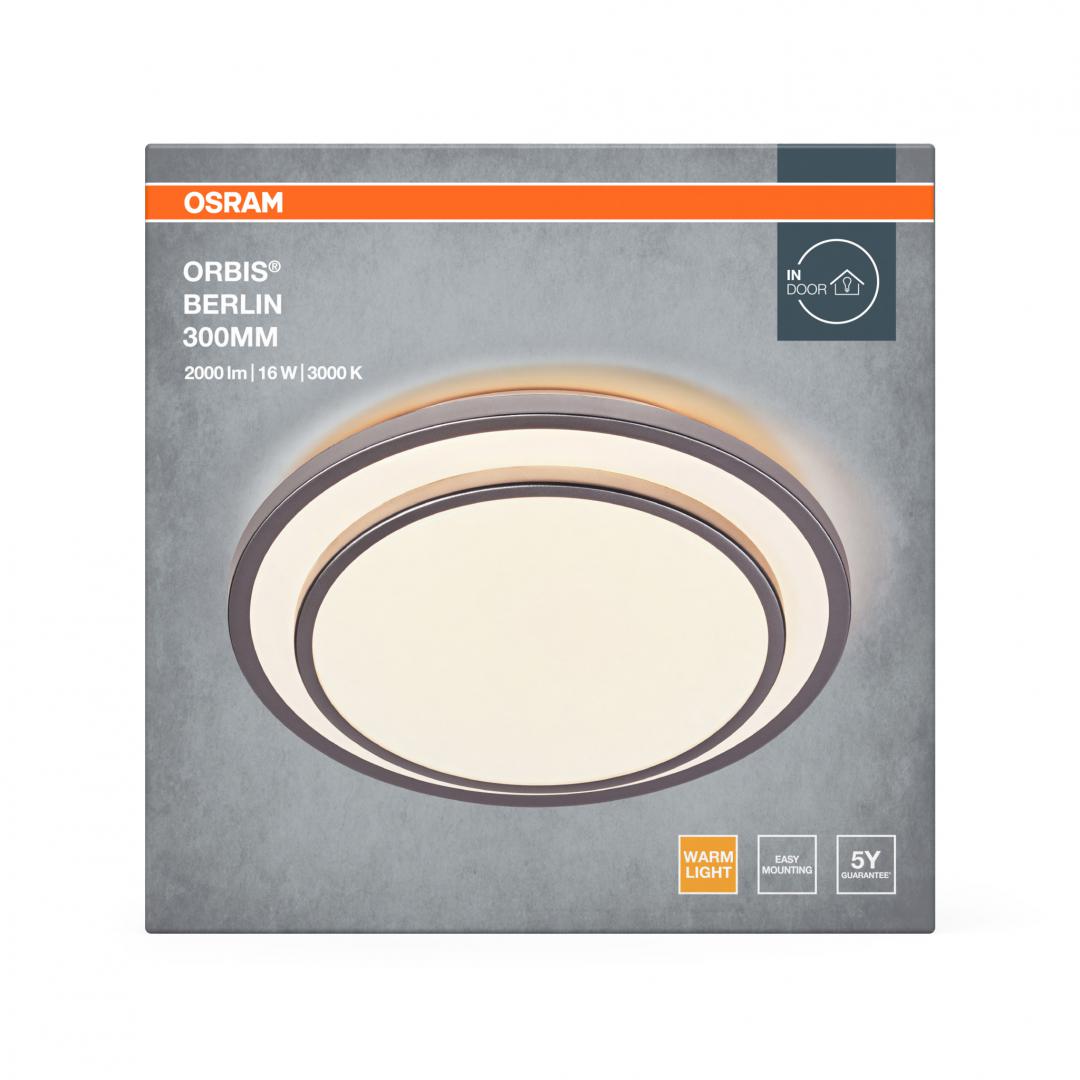 Plafoniera LED OSRAM Orbis Berlin 300, 16W, 2000 lm, lumina