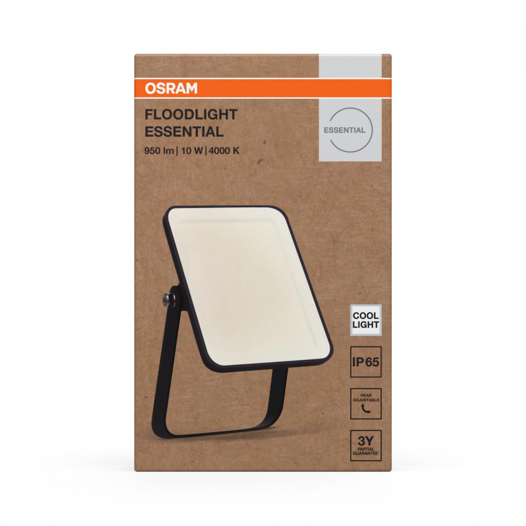 Proiector LED OSRAM FLOODLIGHT ESSENTIAL, 10W, 220-240V, 900 lm, lumina