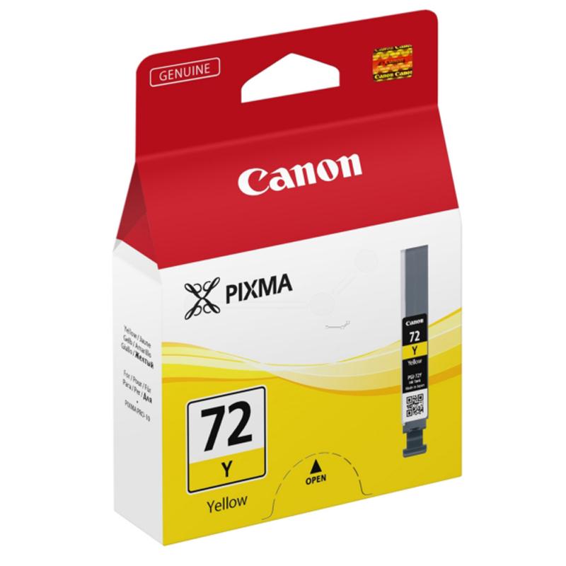 Cartus cerneala Canon PGI-72Y, yellow, pentru Canon Pixma PRO-10, Pixma