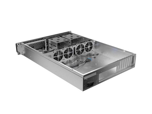 Carcasă server rack E-ATX 650/12 19"/2U - imagine 4