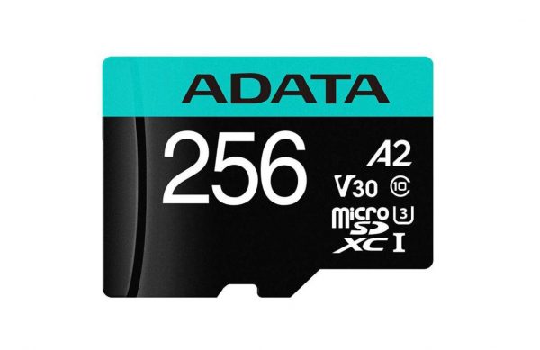 Card de Memorie MicroSDXC Adata 256GB, Adaptor SD, Class 10