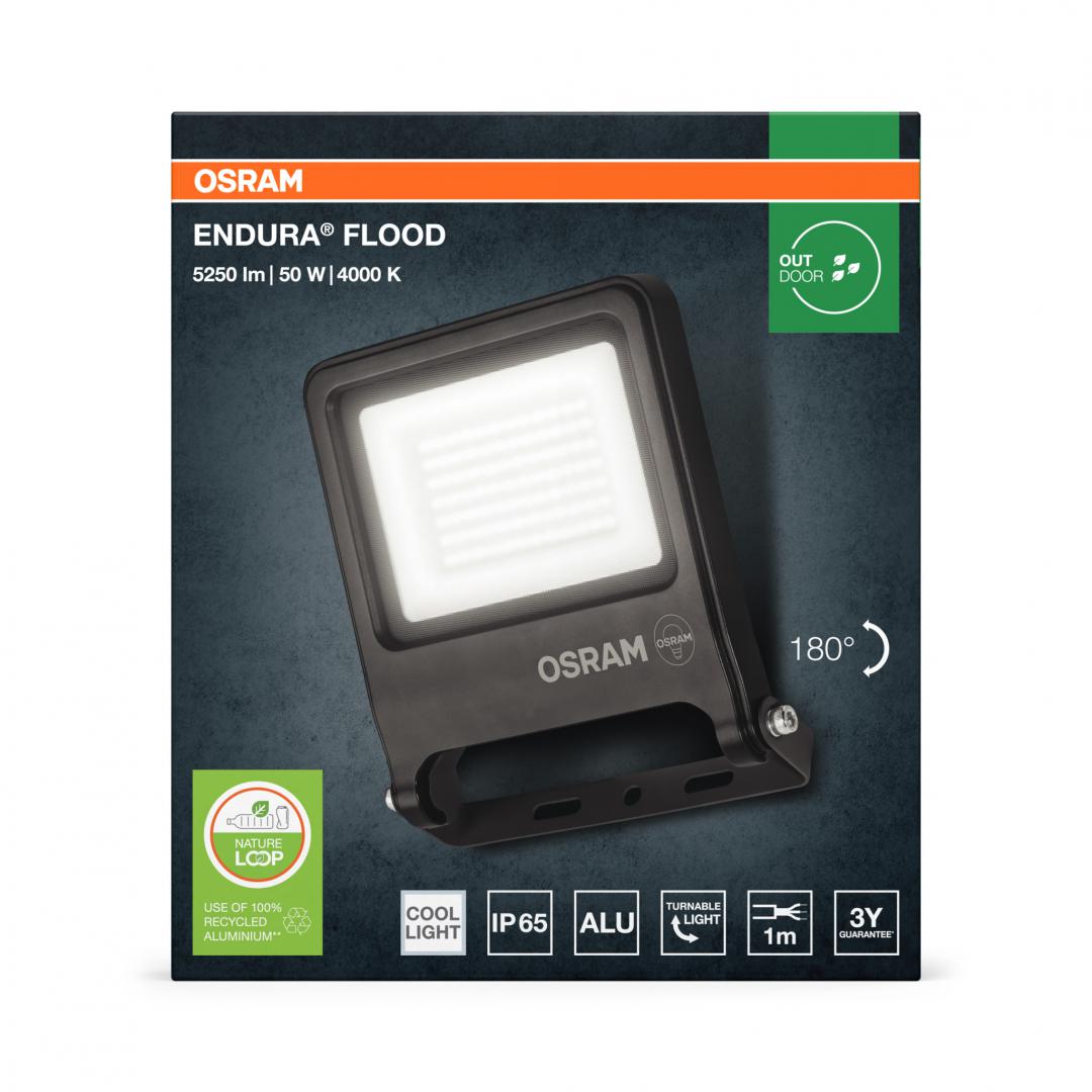 Proiector LED OSRAM ENDURA FLOOD, 50W, 220-240V, 4500 lm, lumina