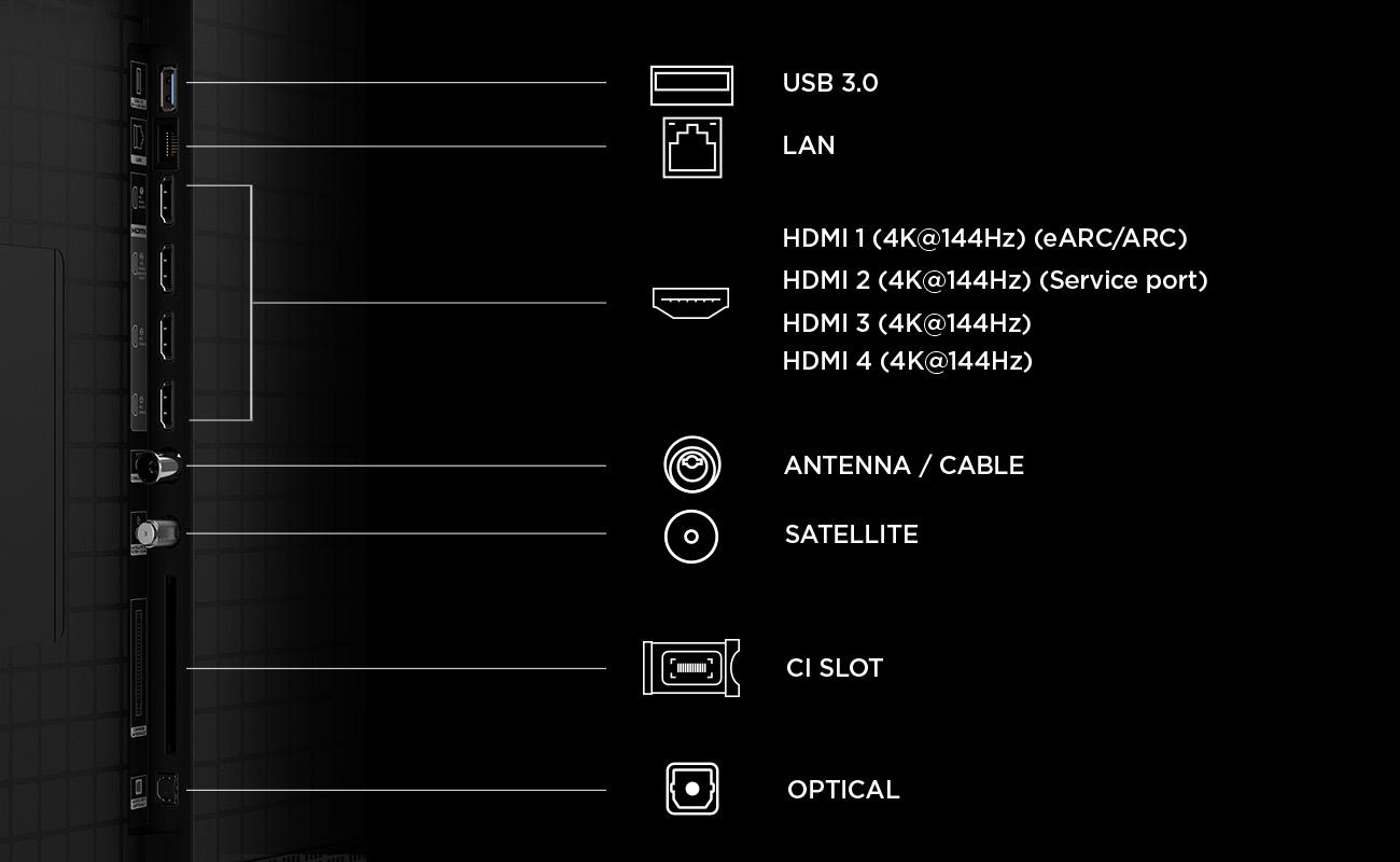 Televizor TCL SQD-MiniLed 55C8L, 139 cm, Smart Google TV, 4K - imagine 7