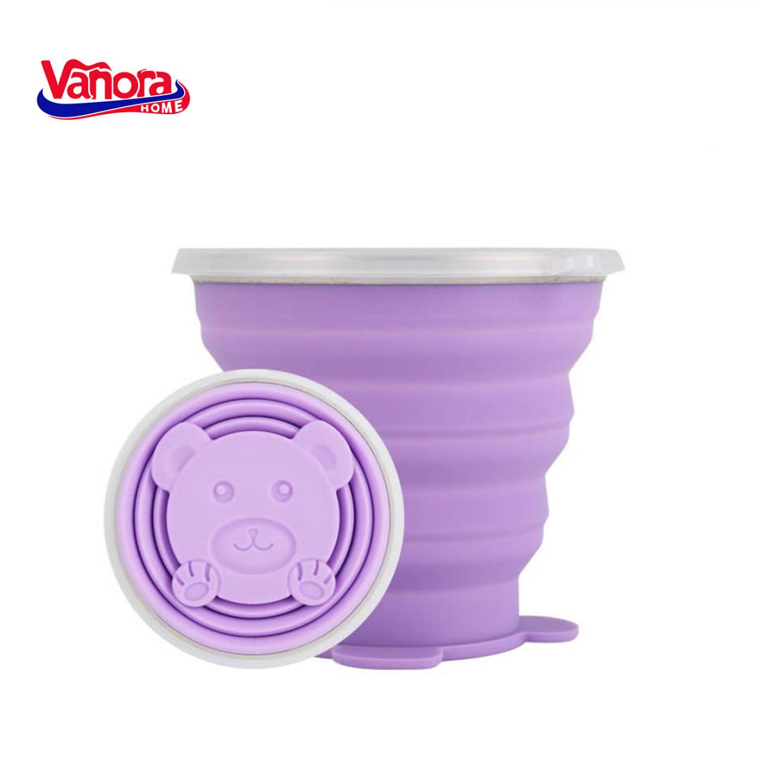 "PAHAR PLIABIL SILICON 270 ML Material: Silicon Dimensiune: 9.5x8.5 - imagine 5