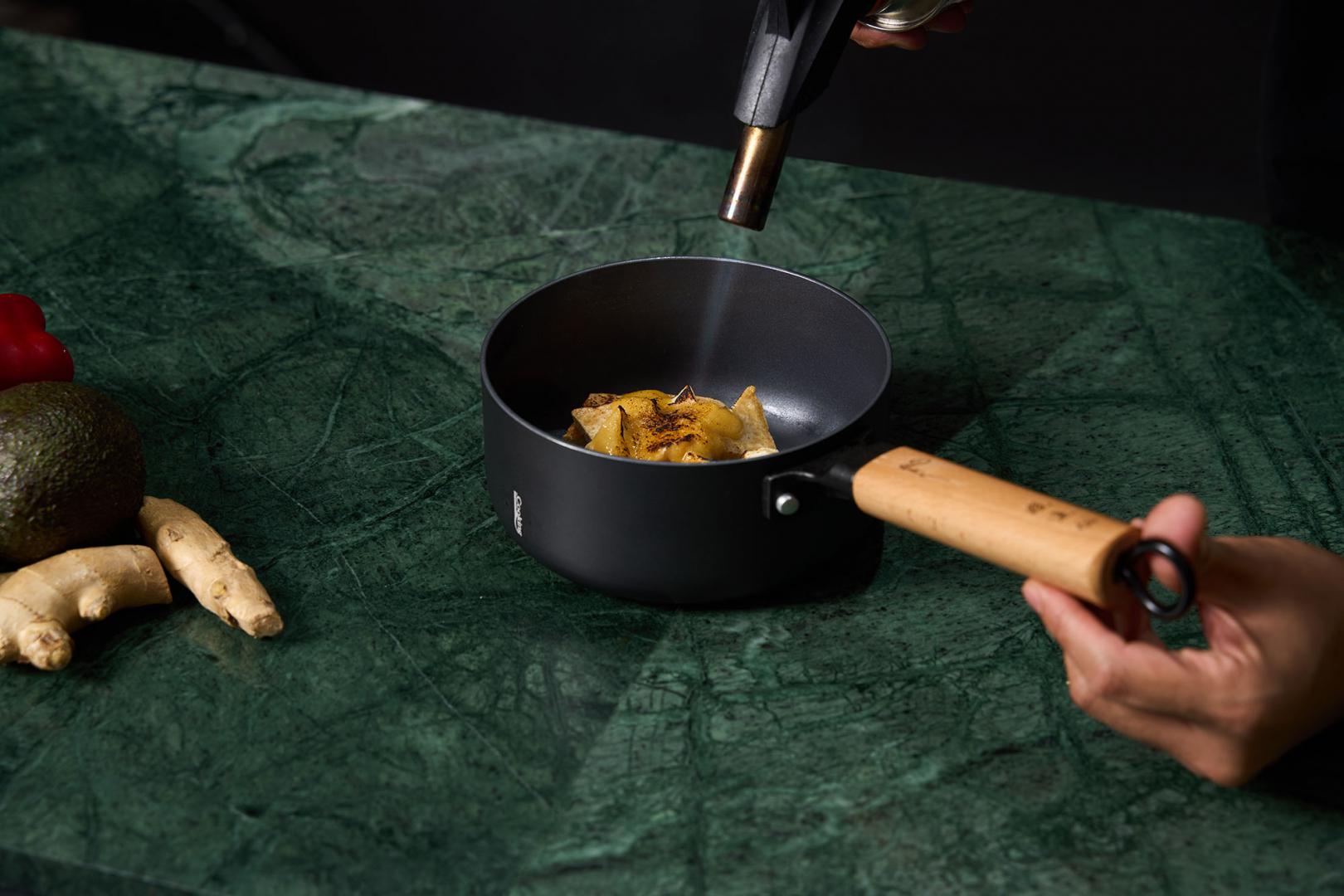 CASEROLA ALUMINIU + CAPAC 16X7.5CM, 1.4L, RIKITO WATANABE, SAMURAI GOURMET, - Image 10