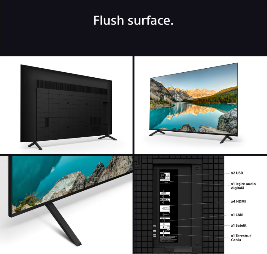 Televizor Sony BRAVIA 3 LED 65S35, 164 cm, Smart Google - imagine 7