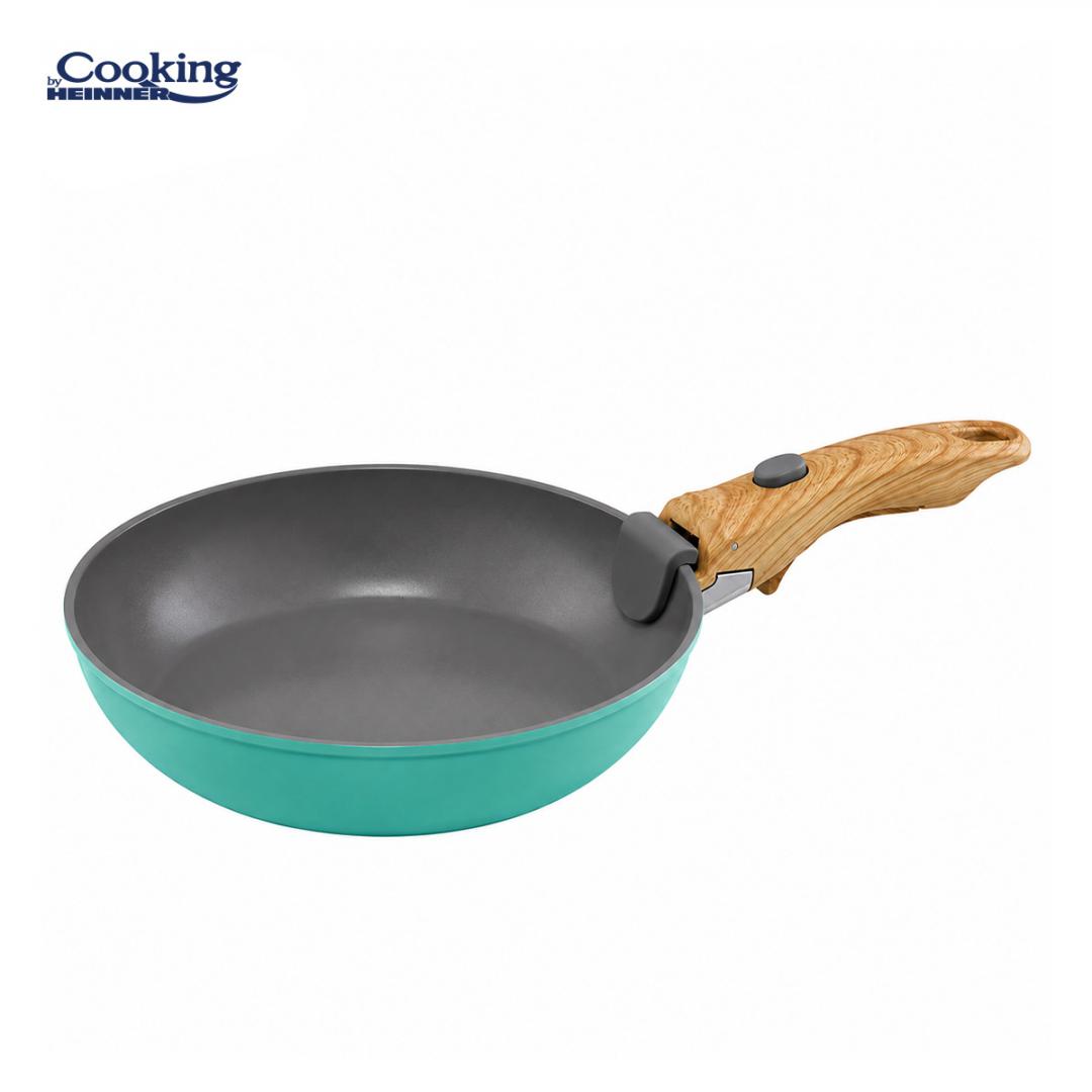 SET 8 PIESE DIN ALUMINIU FORJAT MARBELLA TURQUISE, COOKING BY - imagine 9