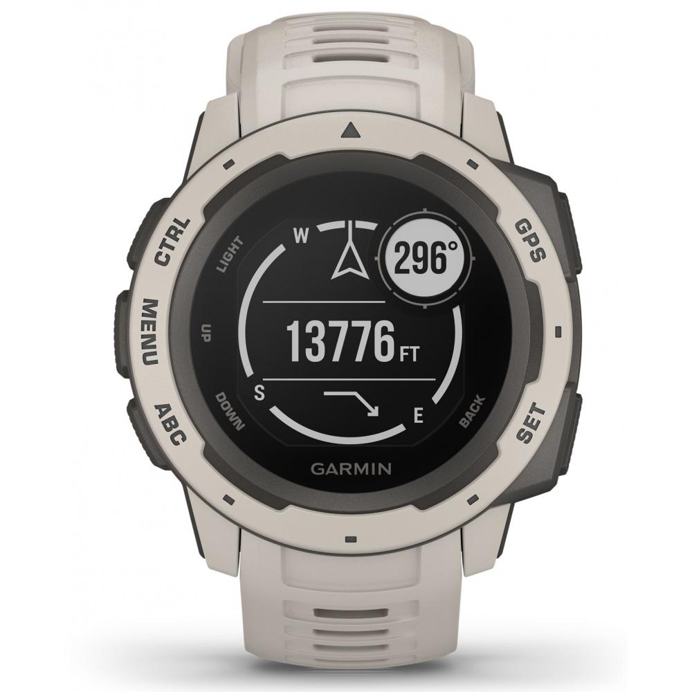 Ceas Smartwatch Garmin Instinct, GPS, Tundra