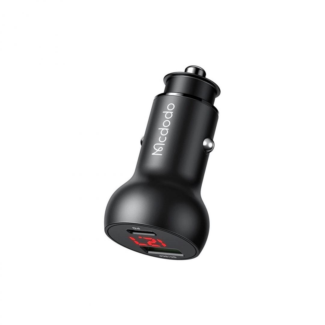 Incarcator MCDODO Mushrooms Series, 45W, 2 porturi, Negru - imagine 2