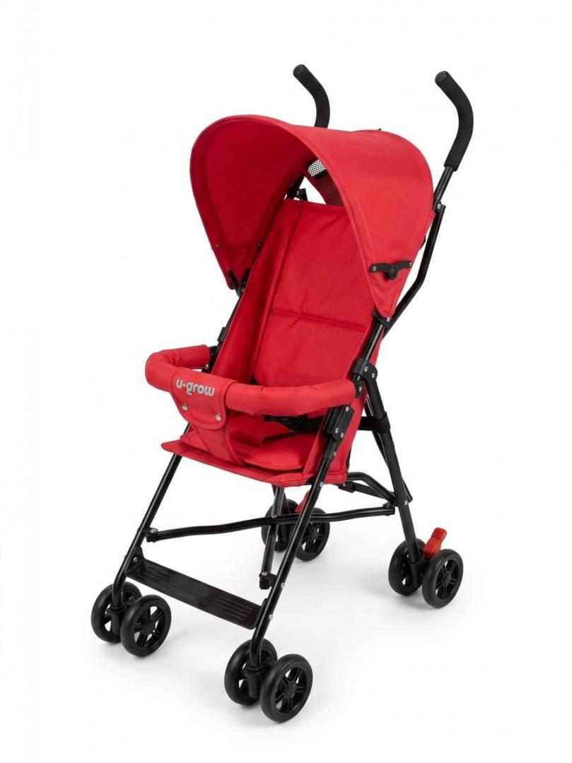 Carucior sport, pliere tip umbrela, rosu, U-Grow