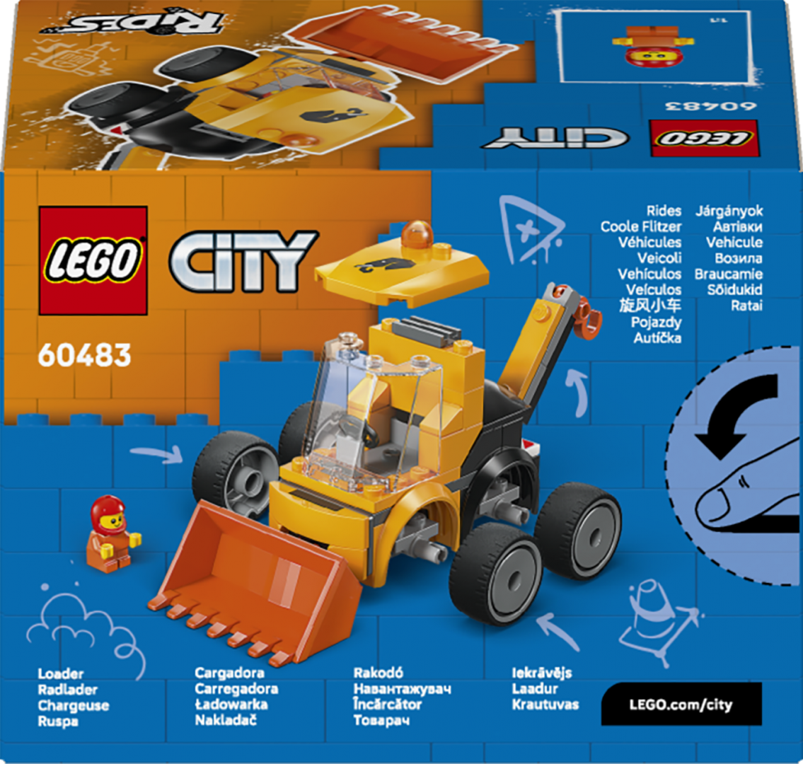 VEHICULE INCARCATOR CONSTR. LEGO60483 - imagine 3