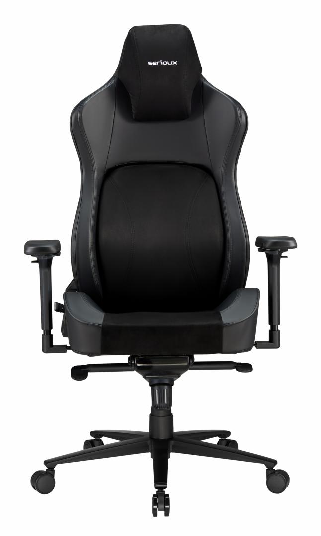 Scaun Gaming Serioux Prime, Capacitate greutate: 150 kg, Material suprafață: - imagine 3