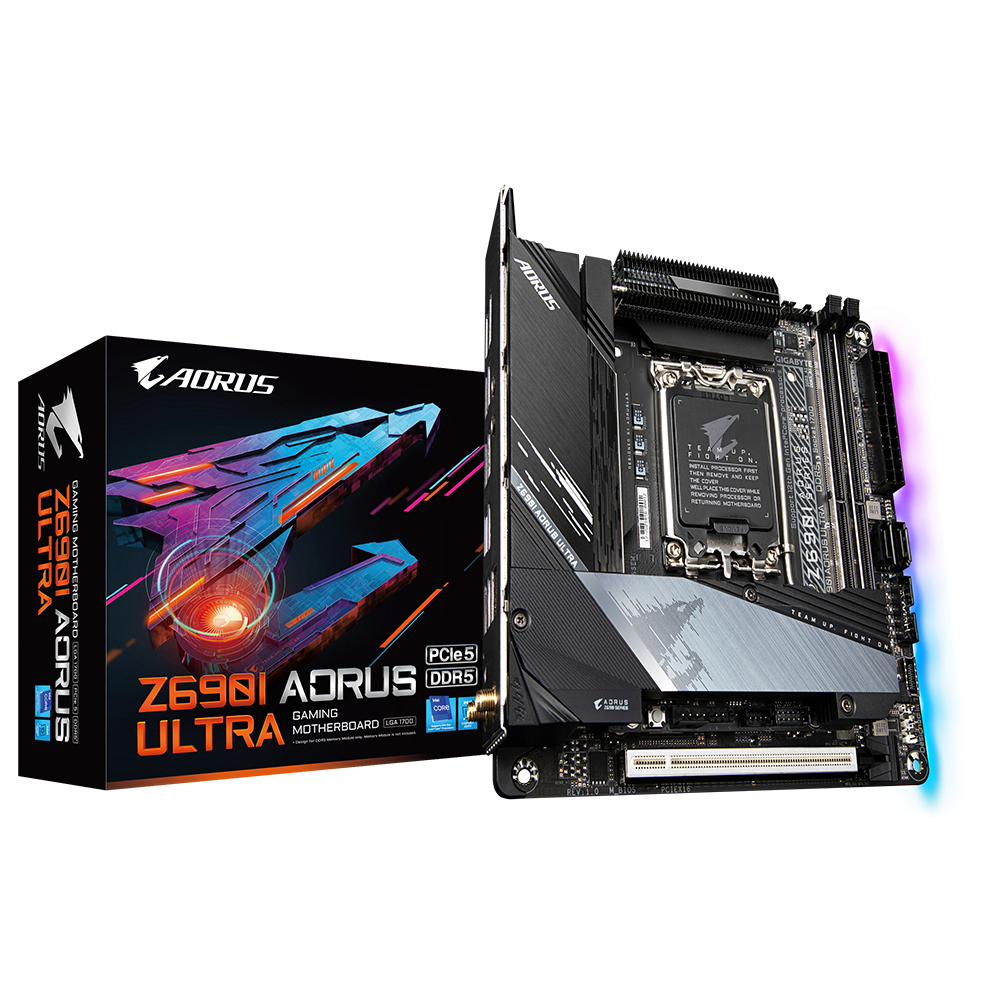 Placa de baza Gigabyte Z690i AORUS ULTRA LGA 1700