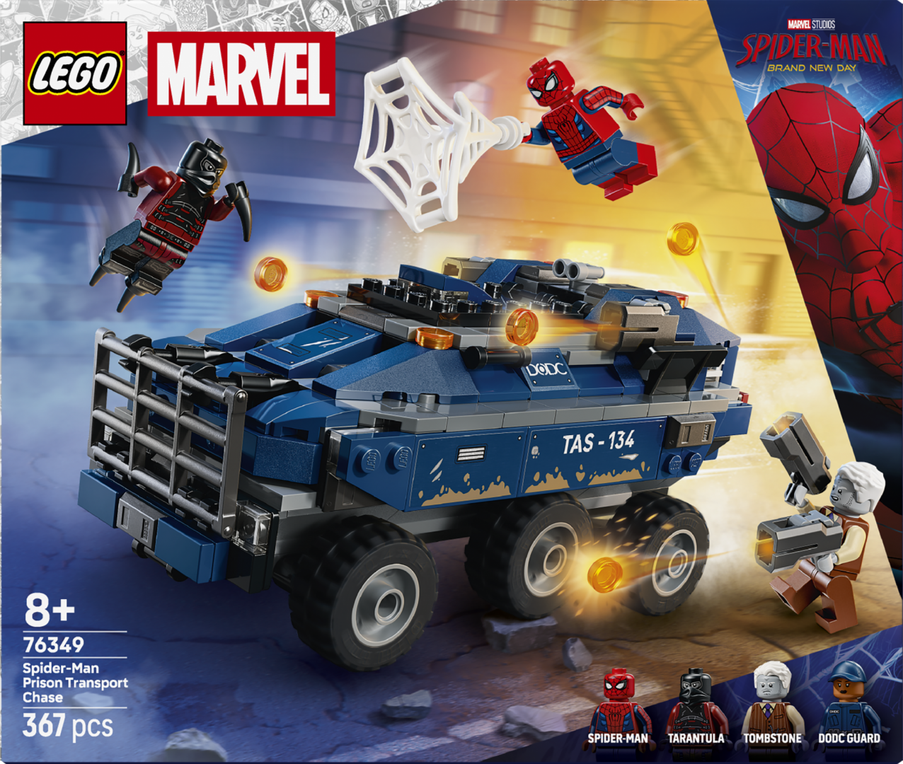 URMARIRE CU OMUL PAIANJEN LEGO76349 - imagine 3